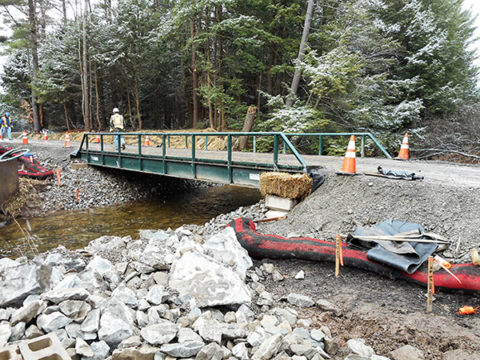 Hinged Portable Bridges - ADM Welding & Fabrication